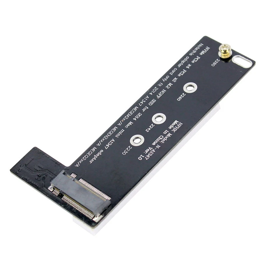 NVMe M2 SSD Converter Card to for Apply Mac Mini 2014 A1347 MEGEN2