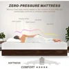 Full Size Mattress for Pressure Relief & Cooler Sleep CertiPUR-US Certified 10 Inch Medium-Firm Gel Memory Foam Mattress 4