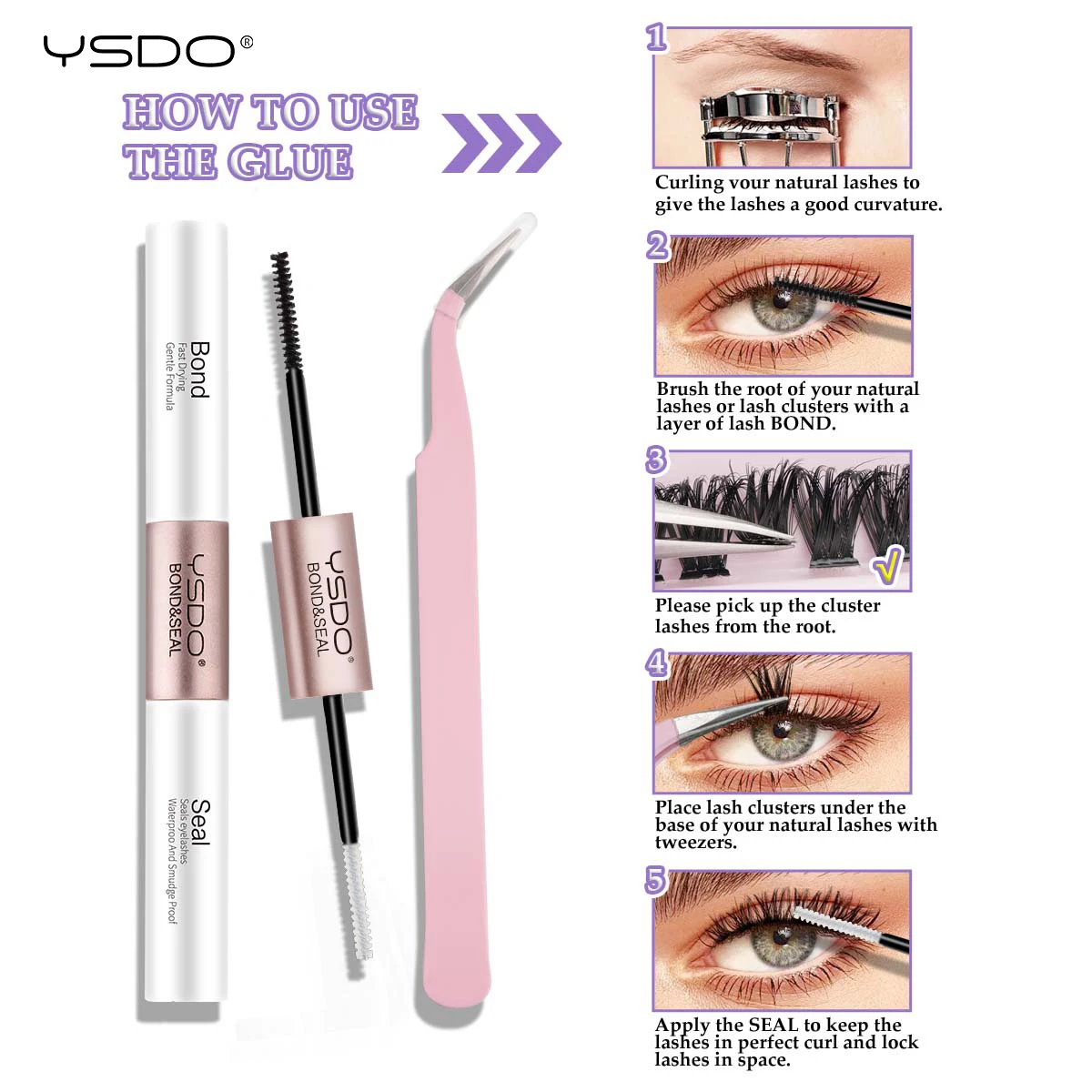 Individual Lash Extension Kit Black 120 200 Pcs