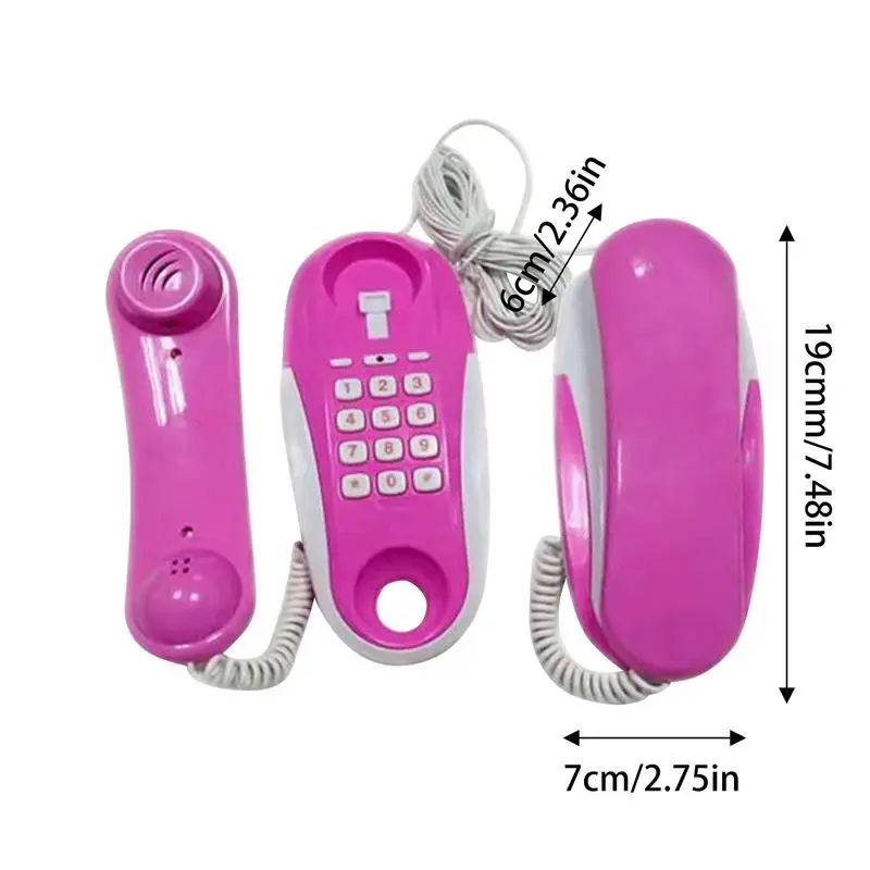 Kid Phone Toy Real Ring Music Sound Telephone Sleeping Toys Realistic Cell Phone Design Phone Toys For Kids Gift Christmas 6