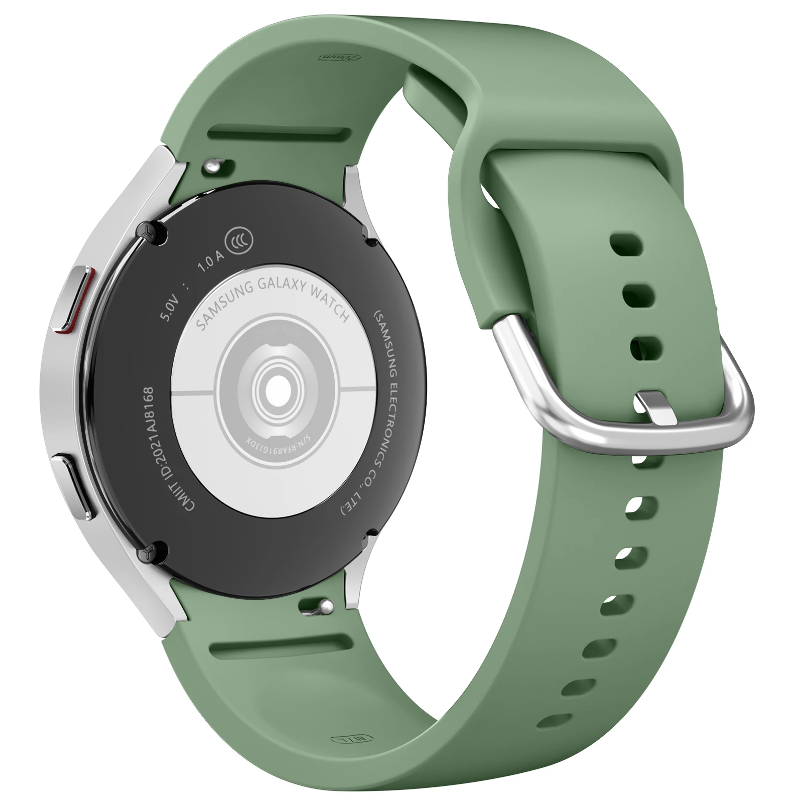 Seamless 20mm Silicone Watch Band – Universal Design