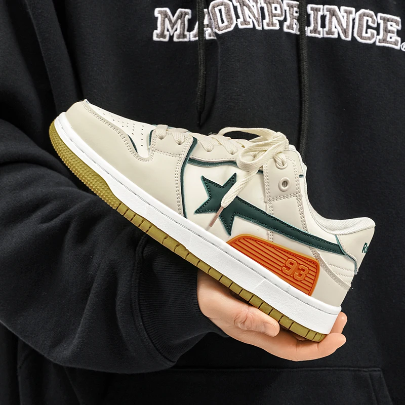 Women Shoes Men Fashion Classic Sneakers Multicolor Retro Star Y2K Skateboard Shoes Couple Students Outdoor Casual Sports Shoes