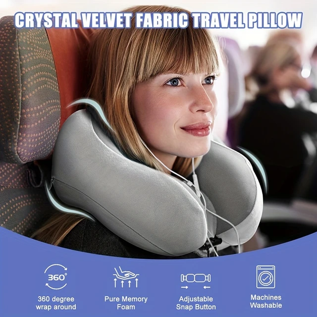 Travel Pillow Airplane Nap Chin Support  Neck Pillows Allowed Planes -  U-shape - Aliexpress