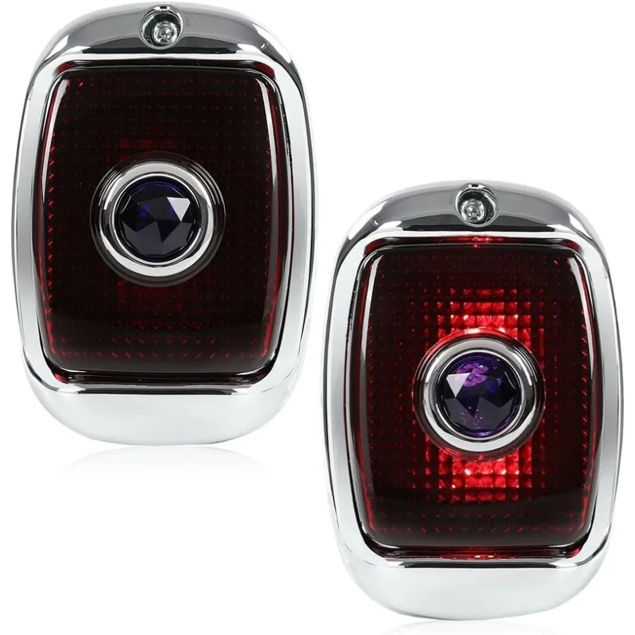 Tail Lights Assembly Compatible with Chevy GMC Truck 19401953 Tail ...