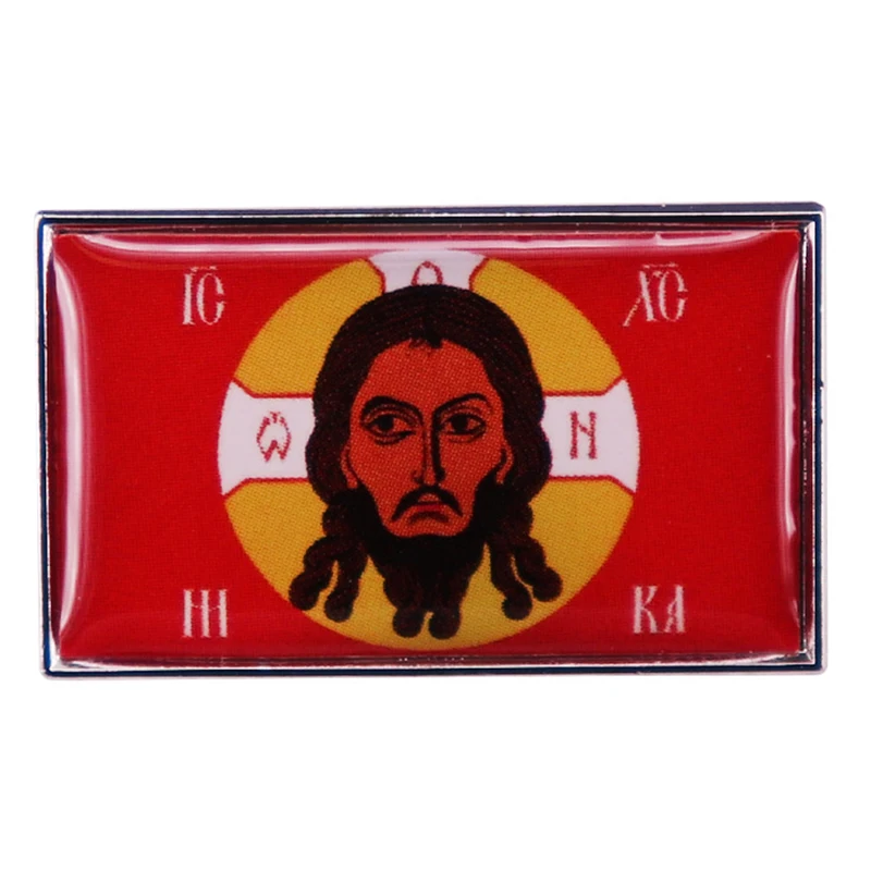 

Flag brooch belief Badge Metal Pin for Clothes Coat Dress Lapel Jewelry Men Women Accessory Gifts High quality
