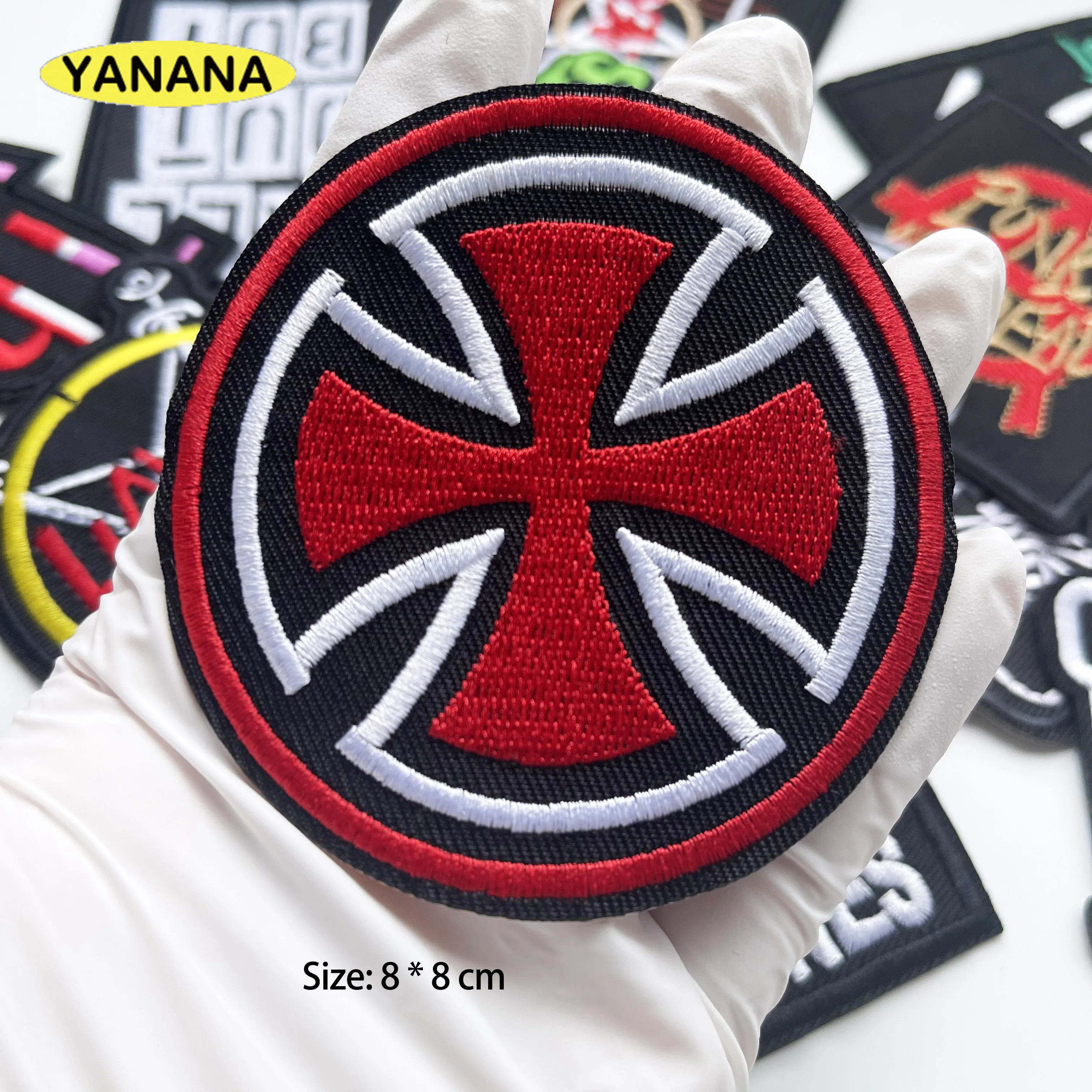 Punk Rock Band Eisen auf Patch für Kleidung Stickerei Abzeichen Heavy Metal Kleidung Aufkleber Nähen Jacke Jeans Applikationen – Detail 37