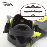 1 Pair Adjustable Scuba Diving Fins Accessories Swimming Fins Straps Big Buckles Small Buckles 2