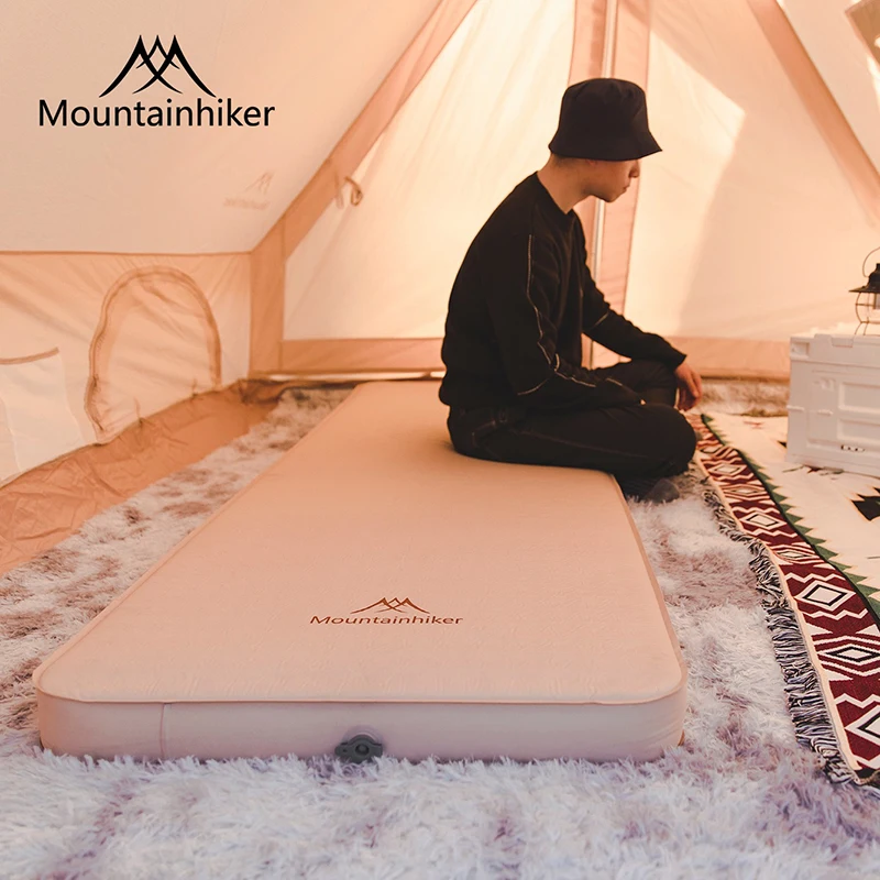 MOUNTAINHIKER Cheese Air Mattress Automatic Inflatable Mattress