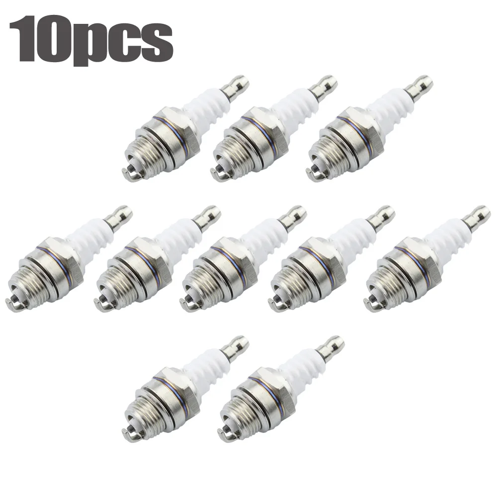 

10Pcs Spark Plugs L7T For Stihl Hedge Trimmer Lawn Mover Blower Brush Cutter Chainsaw Spark Plug Garden Tool Parts