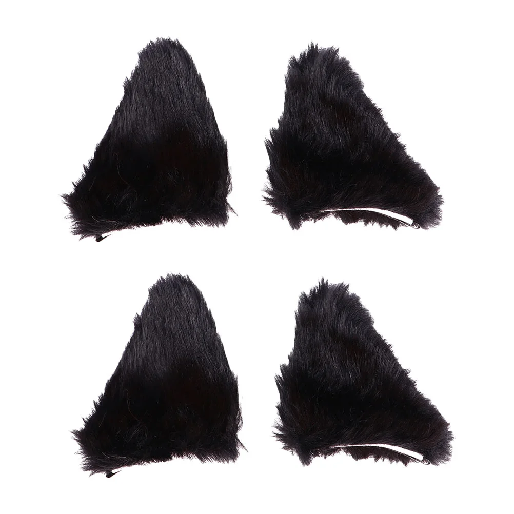 

Clothes Cat Ears Hair Clips Fox Ears Barrettes Furry Cat Ear Hair Headband Headwear Cosplay Accessories Girl Outfits