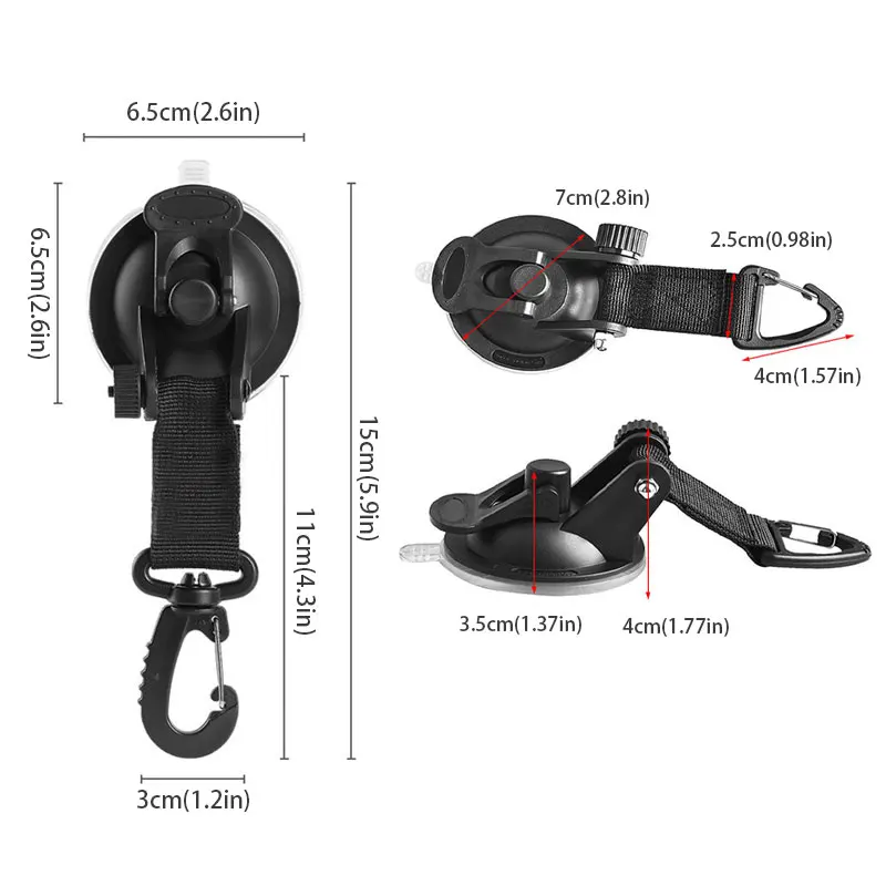 

Suction Cup Hook For Car Camping Anchor Securing Hook Auto Tarp Tie Down Awning Pool Tarps Tents Securing Hook For Car Storage