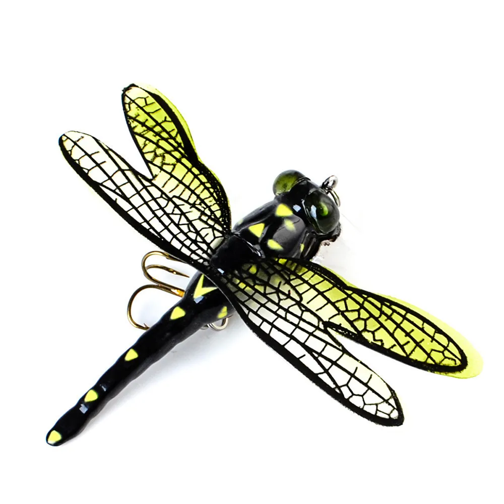 

Floating Dragonfly Water Surface 7.5cm 6g Dragonfly Simulation Lure, Topwater Lure Flying Bait Popper Boat Lures