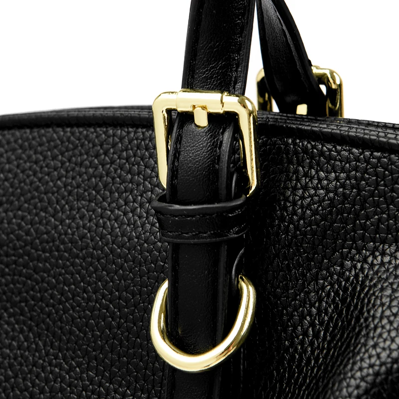 Borsa tote donna in pelle capiente con tracolla e borsetta a mano_voghion.com