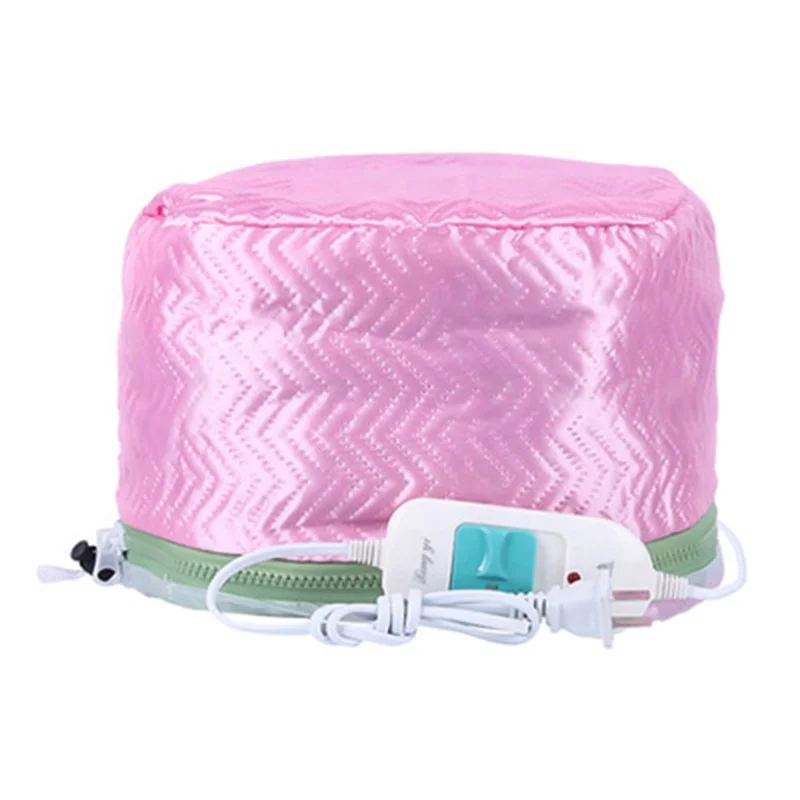 Adjustable Heating Hair Cap Steamer Nourishing Thermal Treatment Baking Oil Cap Hair Mask Spa Home Salon Care Styling Tool