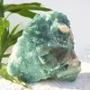 805g Crystal Quartz Apophyllite Natural Raw Green Fluorite Specimen Rough Gemstone Mineral Samples Healing Home 2