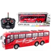 4CH Electric Wireless Remote Control Bus With Light Simulation School Bus Tour Bus Model Toy 2