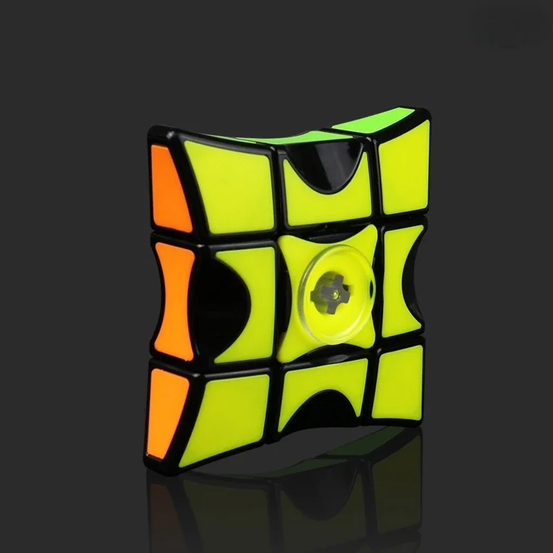 Finger Magic Cube Toys 2in1 5.8cm Patch Version 133 Cube Puzzle Antistress Gyro Toys Fidget Spinner Stress Reliever For Kids Boy