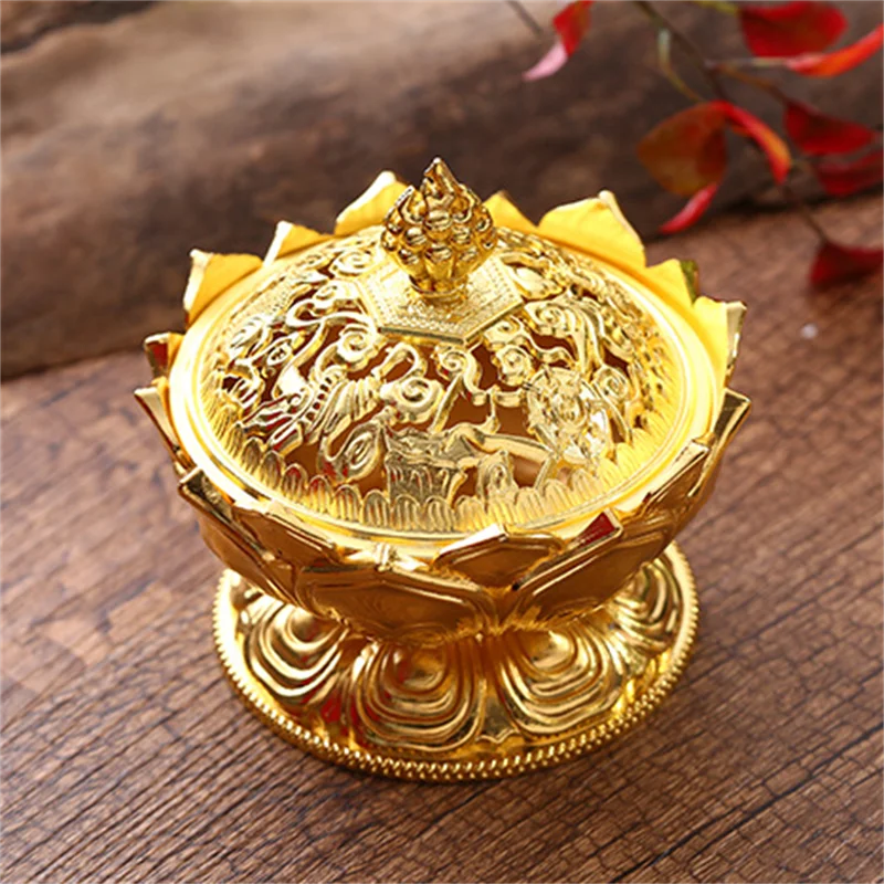 Buddhism Flower Incense Burner 2