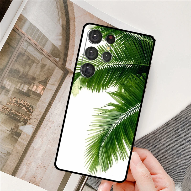 Tropical Green Plant Leaf Phone Case