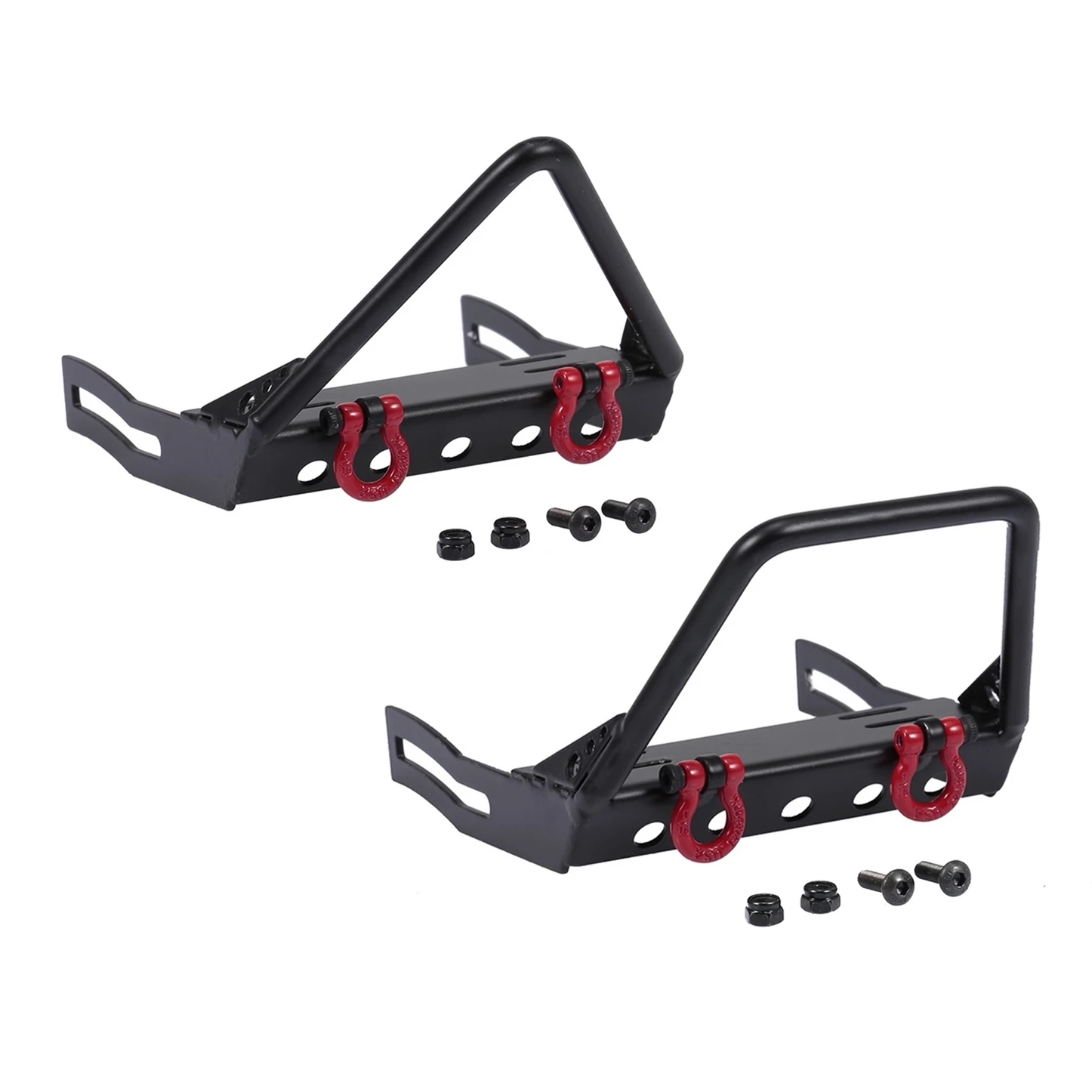 

CNC Metal Front Bumper for Axial SCX10 II 90046 Traxxas TRX4 D90 CC01 1/10 RC Crawler Car Upgrade Parts Accessories