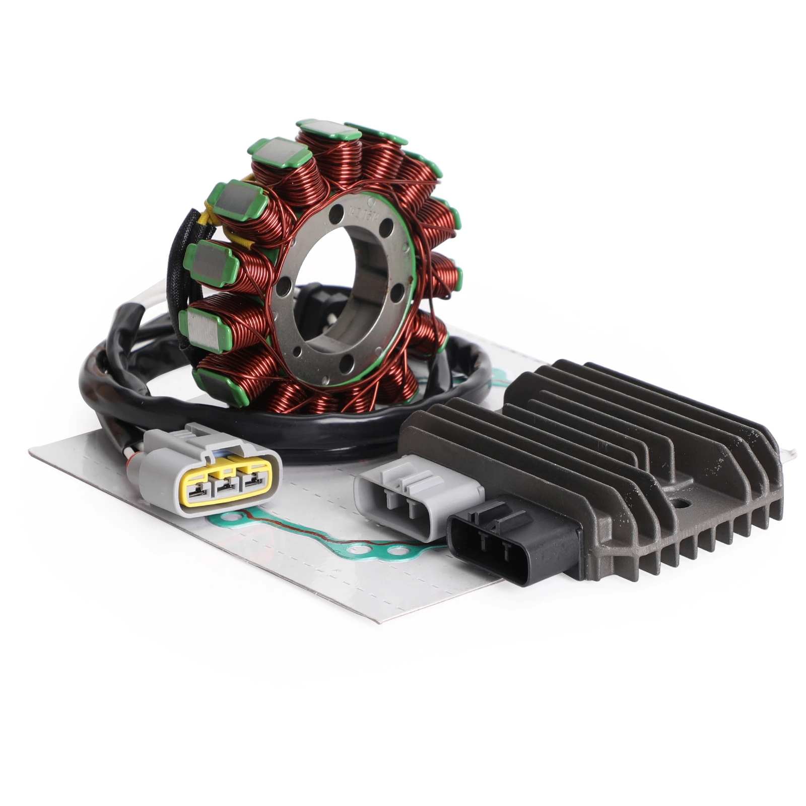 Regulator Stator Coil Gasket Kit For Kawasaki Zx6r Zx 600