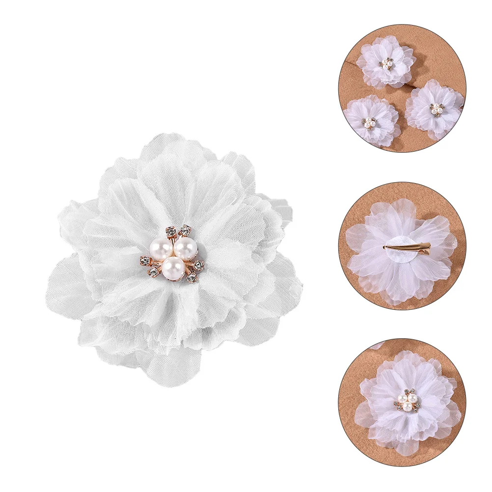 

3 шт., заколки для волос с цветами