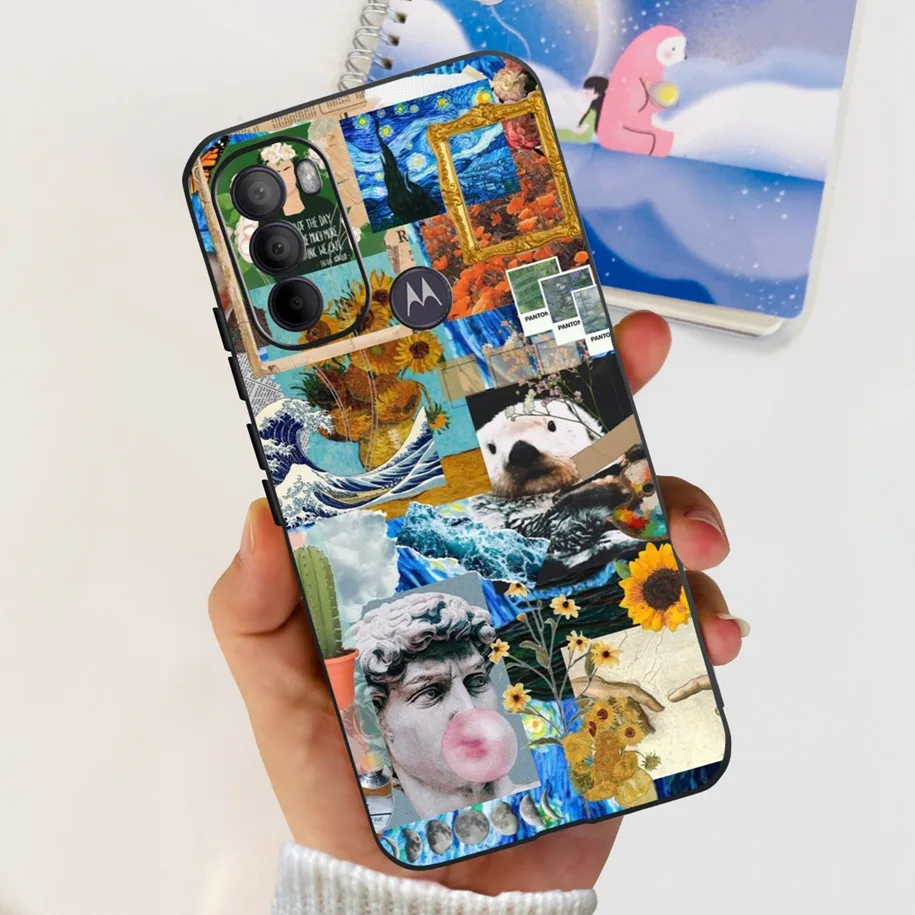 Cute Dinosaur Astronaut Silicone Soft Phone Case - Protective Bumper Cover
