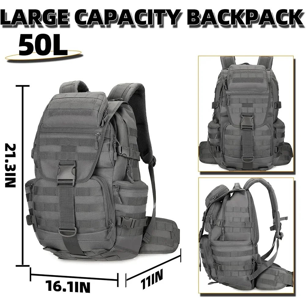 Waterproof Tactical Backpack for Outdoor Hunting and Camping