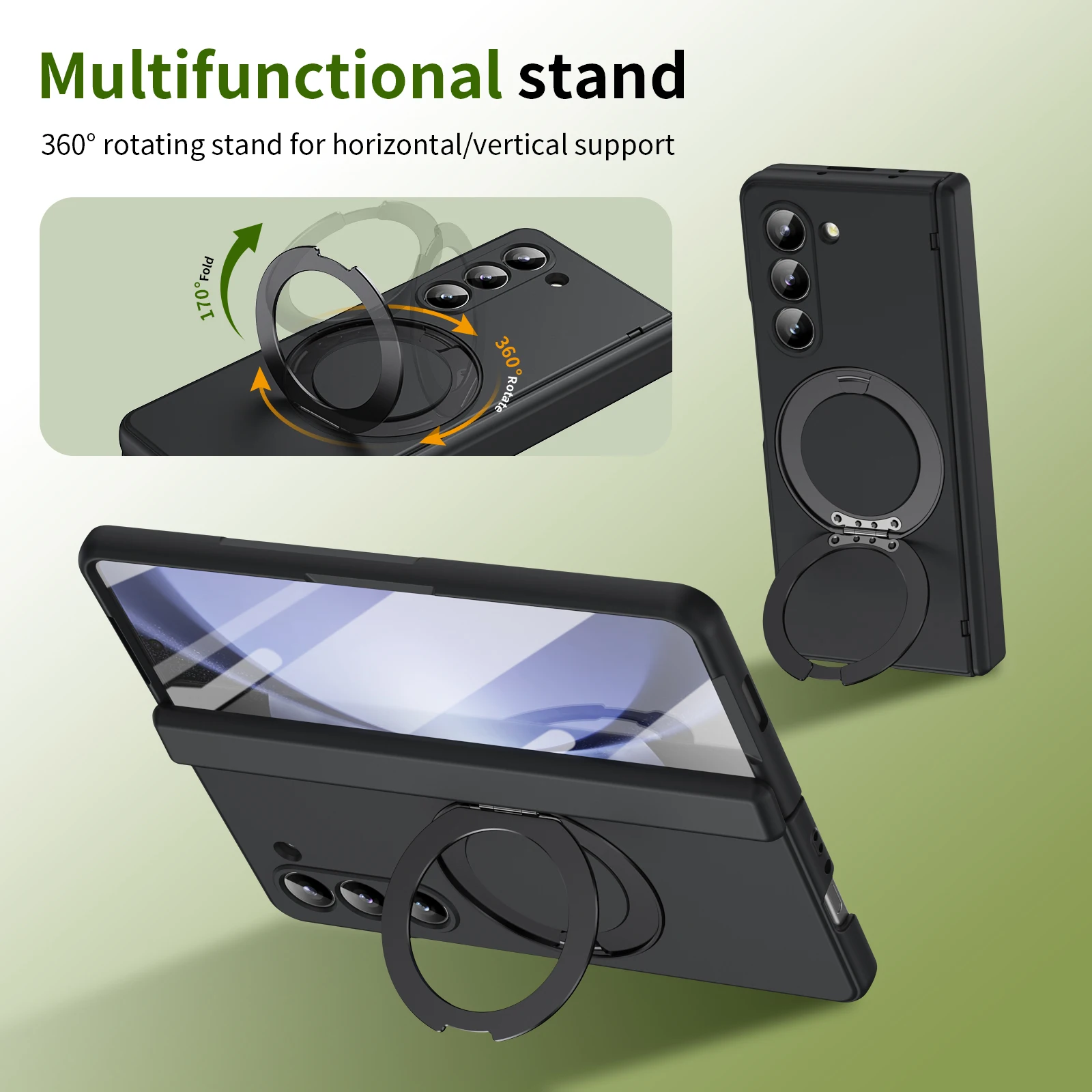 Ultimate Shockproof Cover Case with Front Glass Film - Full Protection