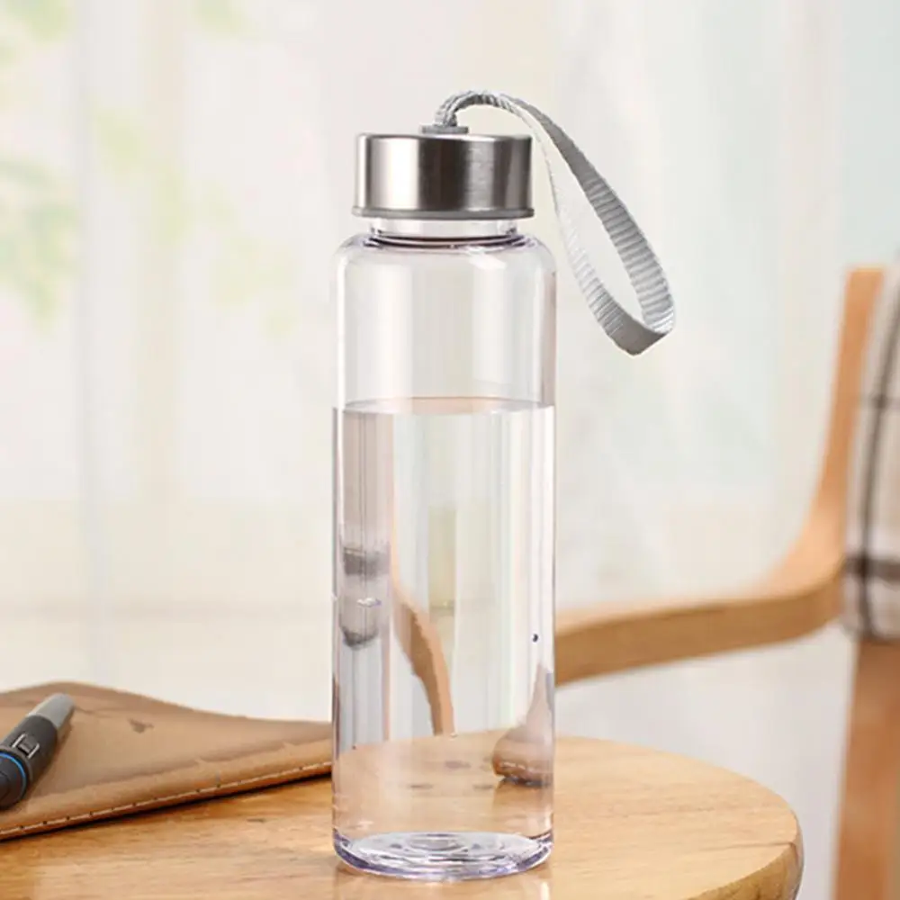 300/400/500ML Transparent Handy Cup Portable Plastic Water Cup Drinking Bottle for Outdoor Sports Kitchen Tools Fitness sports water bottle portable water bottle
