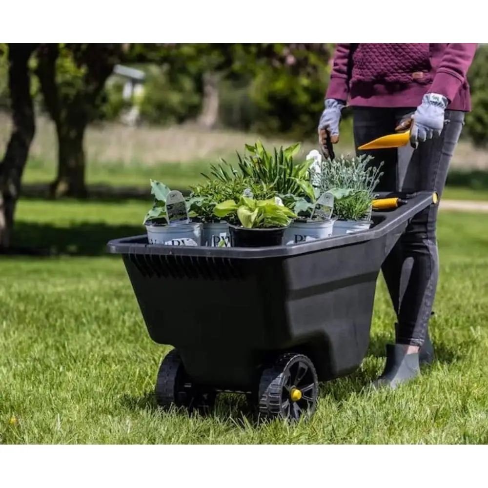 Yard Cart Molded Wheel Barrow 6