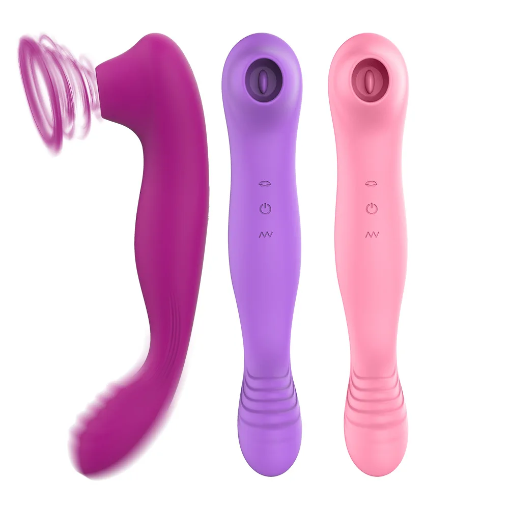 In1 Powerful 2 Sucking Vibrator Female G Spot Clitoral Sucker Vacuum Stimulator Massager Ad_voghion.com