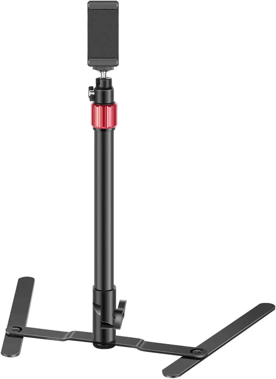 

Neewer 22-inch Aluminum Alloy Photo Copy Stand Projector Stand Webcam Stand Adjustable Tabletop Cellphone Stand for Online Video