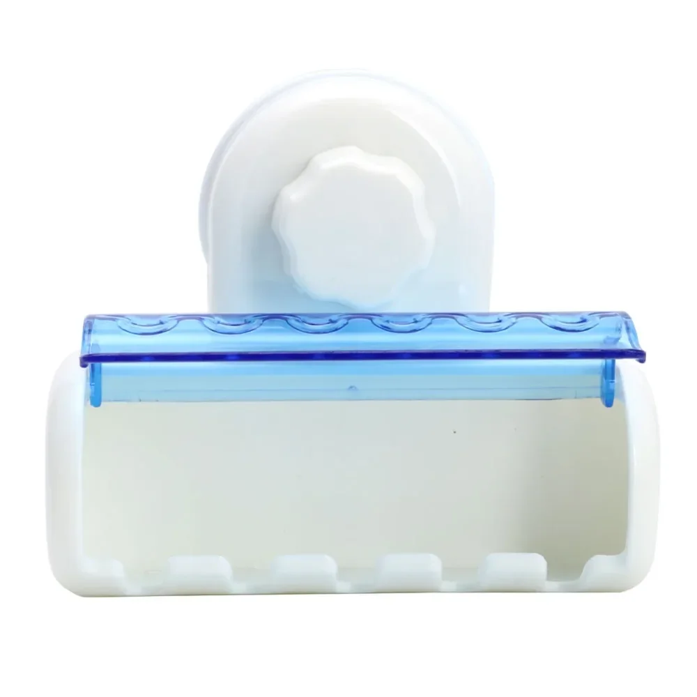 Toothbrush Spinbrush Plastic Suction 5 Toothbrush Holder Wall Mount Stand Rack Home Bathroom Accessories