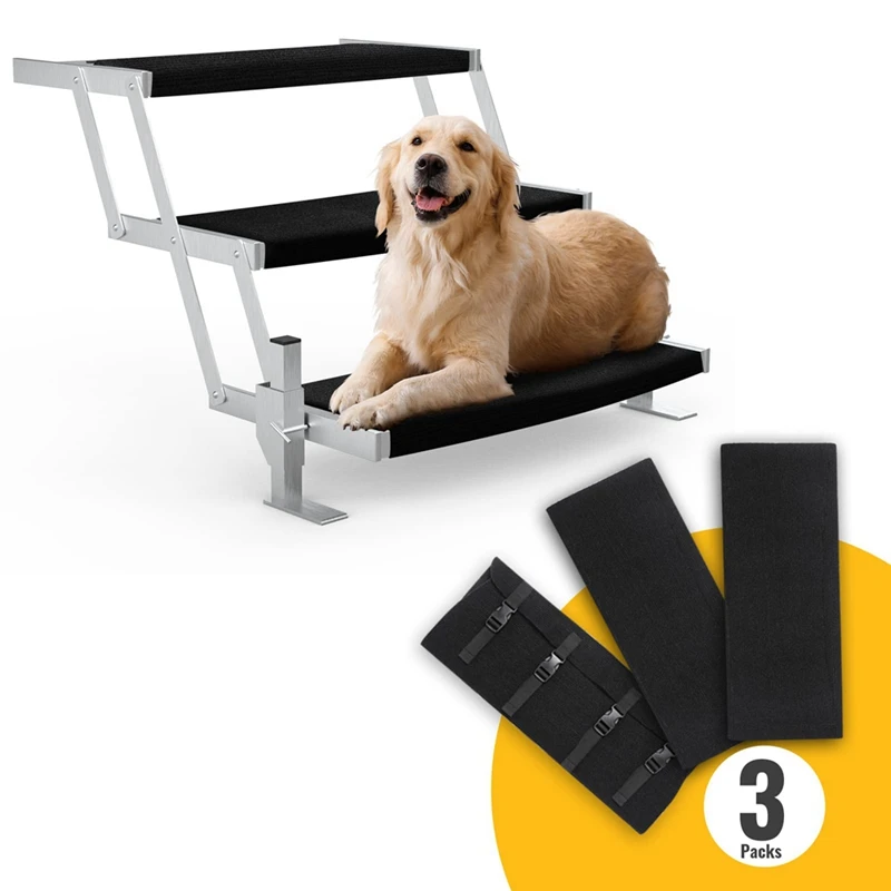 

3 упаковки, напольный коврик для складных изогнутых ступеней, 22 дюйма