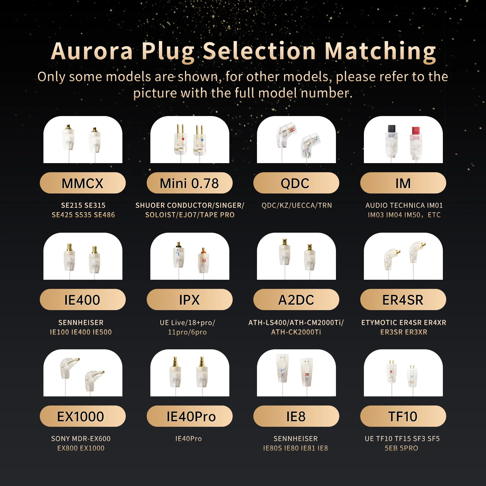 OKCSC Earphone Cable for MMCX A2DC ER4SR EXK1000 IE8 IE40 IE400 IPX T2 QDC 2 PIN TF10 ATH-IM Fitear Weston W40 IE300 3.5mm Plug