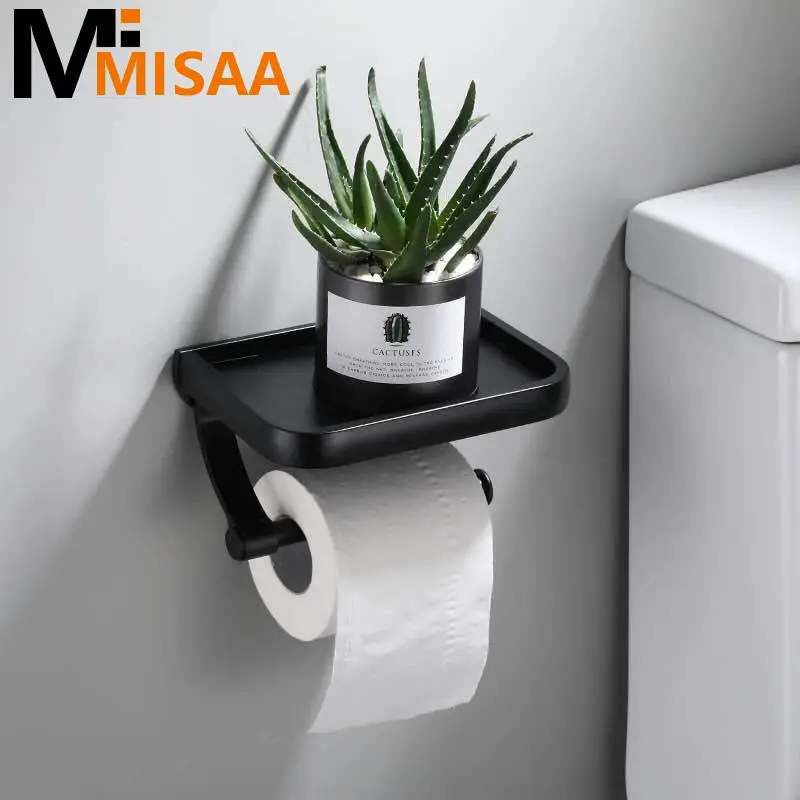 Stylish and Functional Metal Toilet Paper Holder