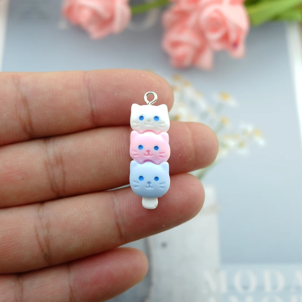 귀여운 곰 토끼 개구리 참 장식품, 쥬얼리 제작용 DIY 귀걸이 팔찌 펜던트 액세서리, 휴대폰 제작용 도매