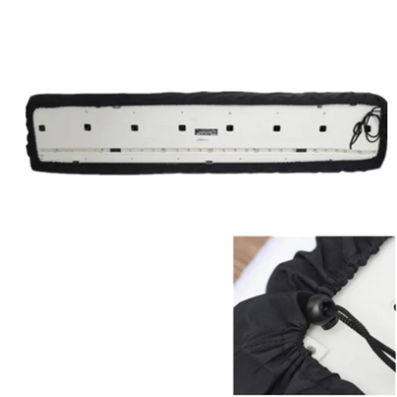 Housse Anti-poussière Transparente Pour Piano/Clavier Électronique 61 Ou 88 Touches | Protection Étanche, Pliable