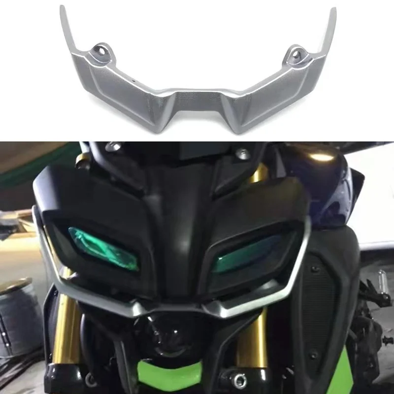 Motorcycle Front Wheel Fender Beak Nose Cone Wing Extension Cover Cowl For YAMAHA MT15 MT-15