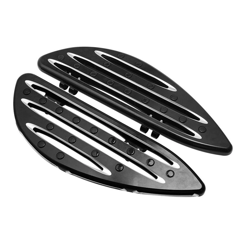 

Driver Stretched Floorboards Foot Boards For Touring Softail Dyna Fatboy Parts Accessories