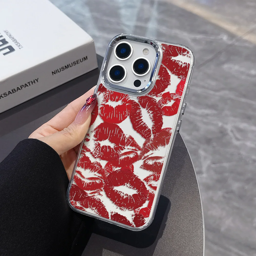 Y2K Sexy Lips Fashion Soft Phone Case Cover