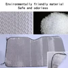 140x70CM Car Window Sun Shade Windshield Snow Ice Anti-UV Protection Front Rear Windshield Block Cover Visor Auto Accessories 6