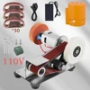 Mini Belt Grinding Machine Tool Electric Belt Grinder 7 Adjustable Speed Electric Polishing Sharpener Machine, 30mm Sanding Belt 1
