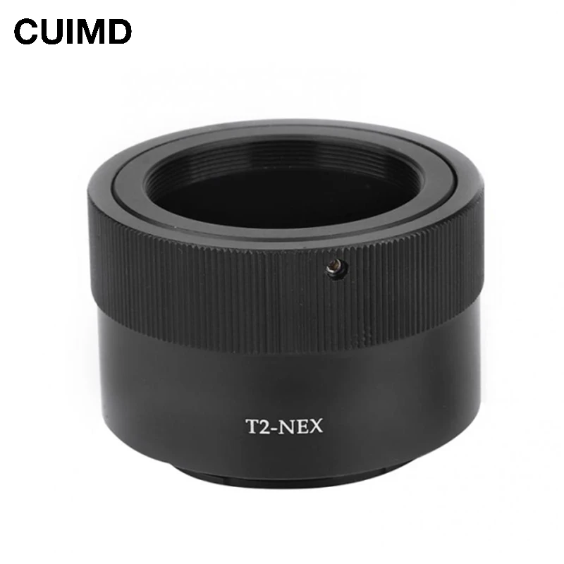 

T2-NEX Lens Adapter Ring for Sony NEX E-Mount Cameras To Attach T2/T Mount Telephoto Mirror Lens