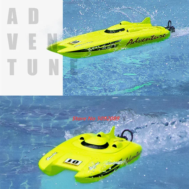 53CM Large 40KM/h High Speed Remote Control RC Racing Boat 150M 2 way Navigation Waterproof Dual Body Electric RC Speedboat Toy 5