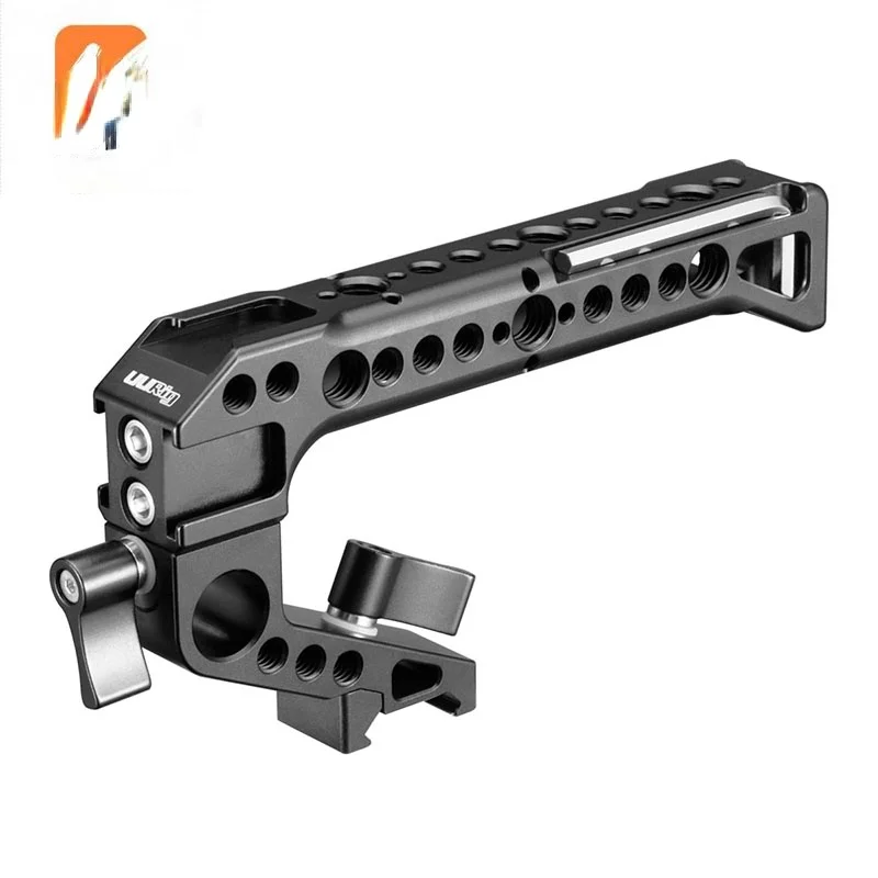 

R042 Universal Camera Cage Top Handle Hand Grip with 4 Cold Shoe Mounts Various Screw Holes Camera Accessories