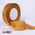 Glitter orange