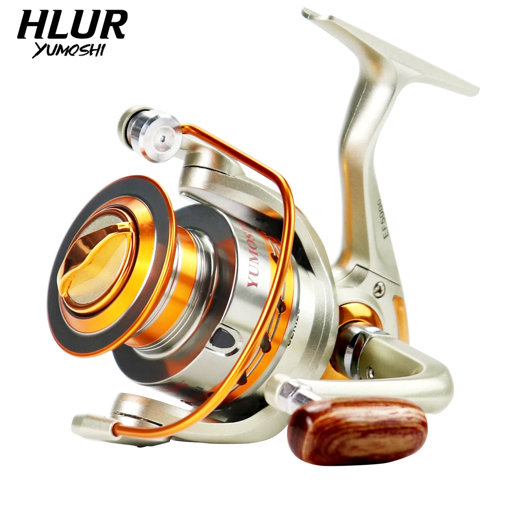 Hlur Nuovo Mulinello Da Pesca Ef1000-9000 Con Ruota Rotante Per Il Massimo Traino 15Kg