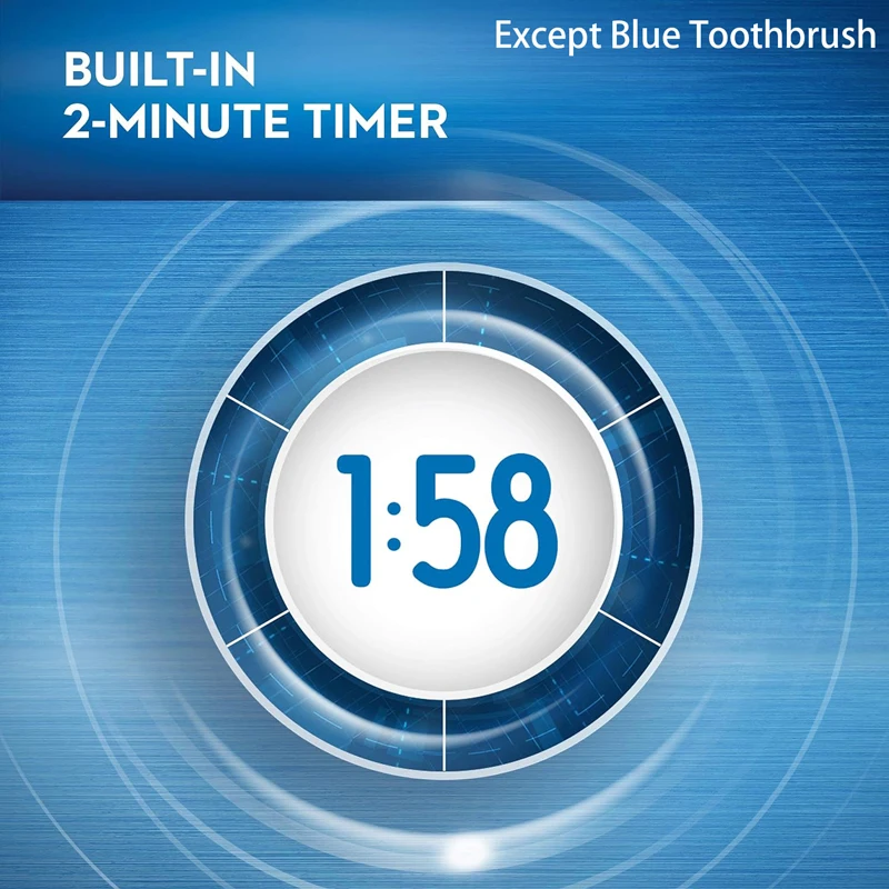Oral B Electric Toothbrush Adult Rotation Clean Teeth Charging Tooth Brush 3D Whiten Teeth Oral Care Brush With Gift Brush Heads 3